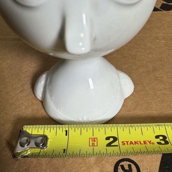 Rosenthal Germany White Porcelain Face Bud Vase Pitcher Mid-Century Art Deco VTG - Picture 8 of 8